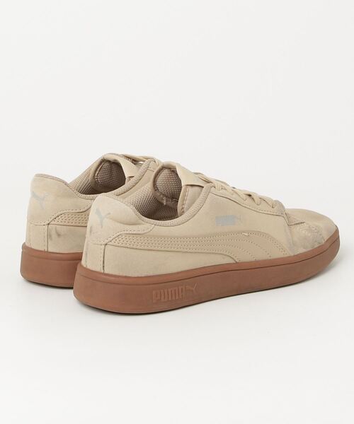 PUMA 「PUMA」 ローカットスニーカー 24.0cm ベージュ メンズ