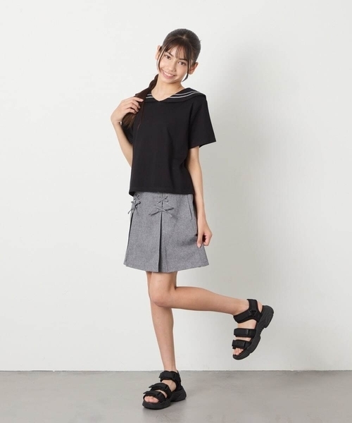 a.v.v tシャツ 「120-160」「接触冷感/ジメジメ対策」セーラー