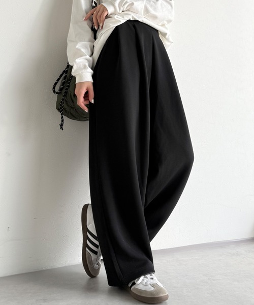 Java ワイドパンツ パンツ 「JaVaジャバ コラボ」快適さとスタイルを