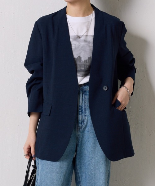 【美品】COLLAGE GALLARDAGALANTE　ジャケット　フリーサイズ COLLAGE GALLARDAGALANTE 「COLLAGE GALLARDAGALANTE」 ノー