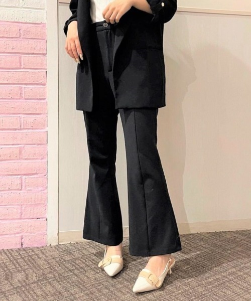 「R&E」 ヒールサンダル 23cm ブラック レディース_画像9