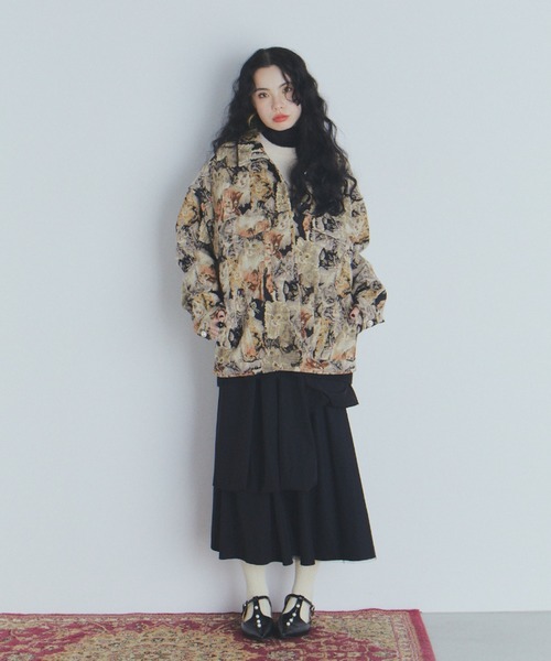 新品 bless n°08 ブレス Cat ゴブラン ジャケット ねこ柄 新品 bless n°08 ブレス Cat ゴブラン ジャケット ねこ柄