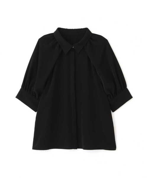 「NATURAL BEAUTY BASIC」 半袖シャツ MEDIUM オフホワイト レディース