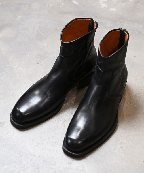 EARLE（アール） ブーツ アール / Minimal western boots ミニマル 