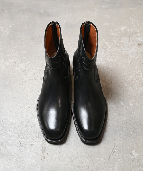EARLE（アール） ブーツ アール / Minimal western boots ミニマル