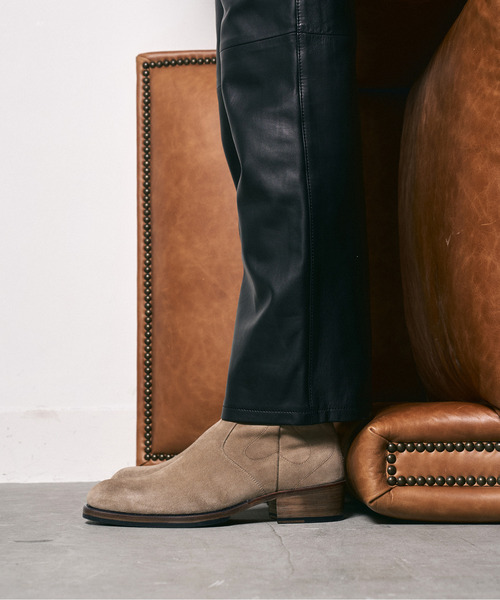 EARLE（アール） ブーツ アール / Minimal western boots ミニマル