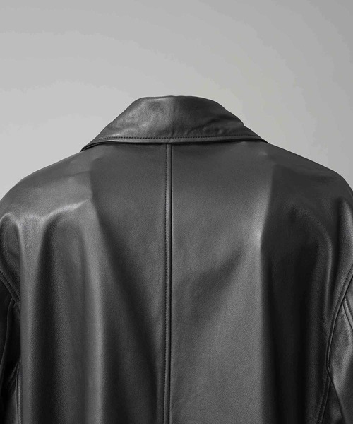 MAISON SPECIAL トレンチコート コート 「UNISEX」Sheep Leather