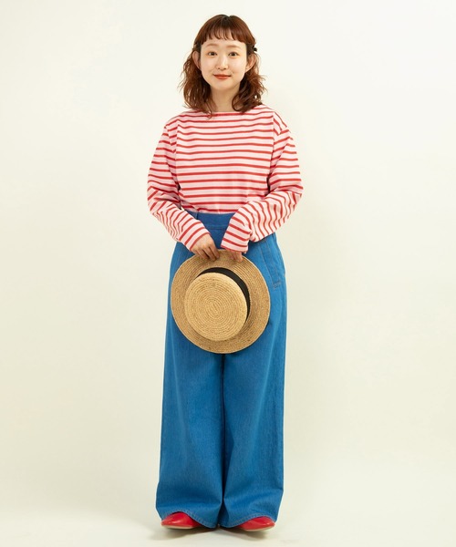 CHILD WOMAN（チャイルドウーマン） tシャツ 16/2空紡糸ボーダー 製品