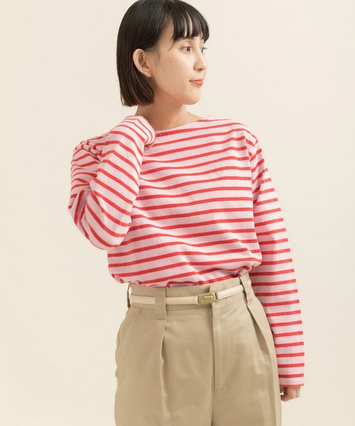 CHILD WOMAN（チャイルドウーマン） tシャツ 16/2空紡糸ボーダー 製品