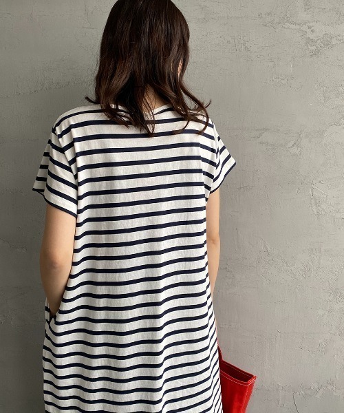 CHUMS 「CHUMS」 Tシャツワンピース L ホワイト レディース