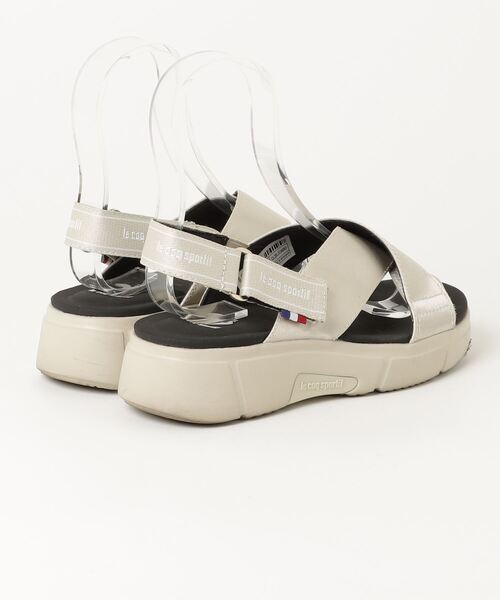 「le coq sportif」 フラットサンダル 23.0cm ベージュ レディース_画像2