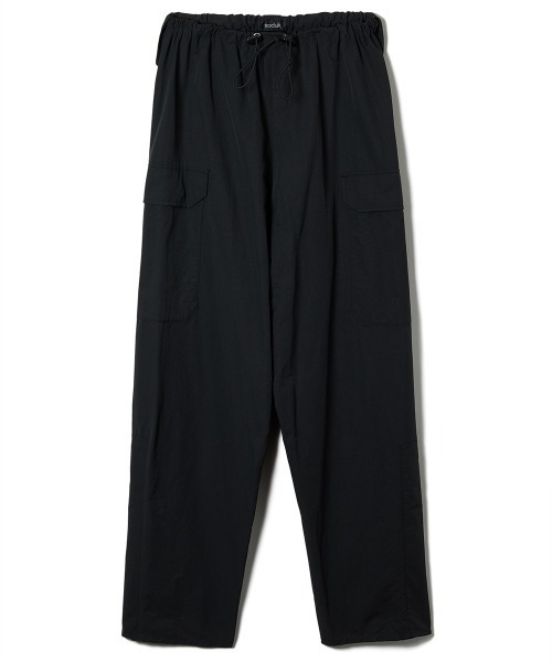 ワイドパンツ カーゴパンツ 「soduk」parachute wide trousers