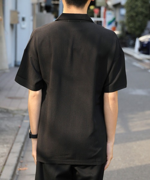 「ROOPTOKYO」 半袖シャツ L ブラック メンズ_画像5