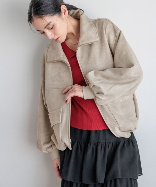 LOWRYS FARM（ローリーズファーム） ブルゾン アウター レザー