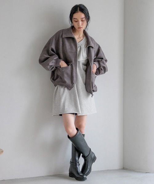 LOWRYS FARM（ローリーズファーム） ブルゾン アウター レザー