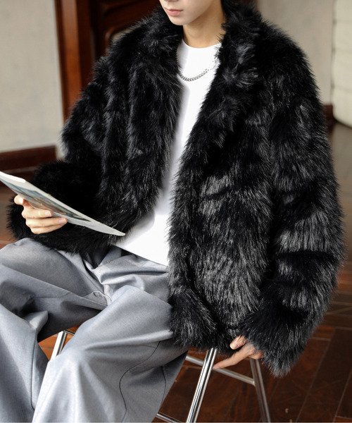 NEOS（KOKUYO） ブルゾン アウター 「neos」ルーズシルエット フェイク