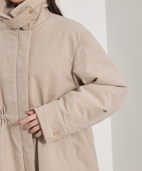 qualite（カリテ） ブルゾン アウター ピーチパデッドブルゾン/冬服/春