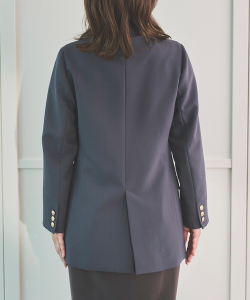 美品 シリン Sirin ゴールドボタンダブルジャケット Sネイビー ストレッチ ゴールドボタンダブルジャケット – Sirin Online Store