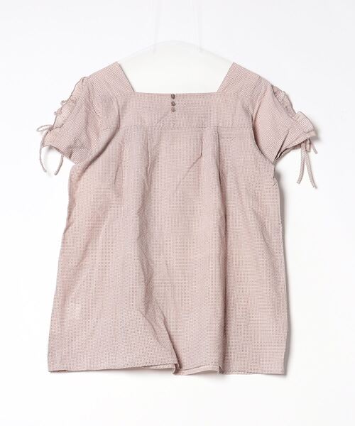 「t.yamai paris」 半袖ブラウス 1 ベージュ レディース_画像2