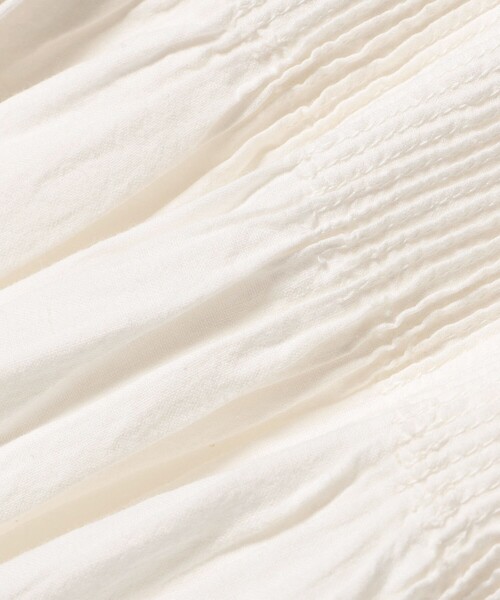 「Fanaka」 長袖ワンピース ONE SIZE ホワイト系その他 レディース_画像3