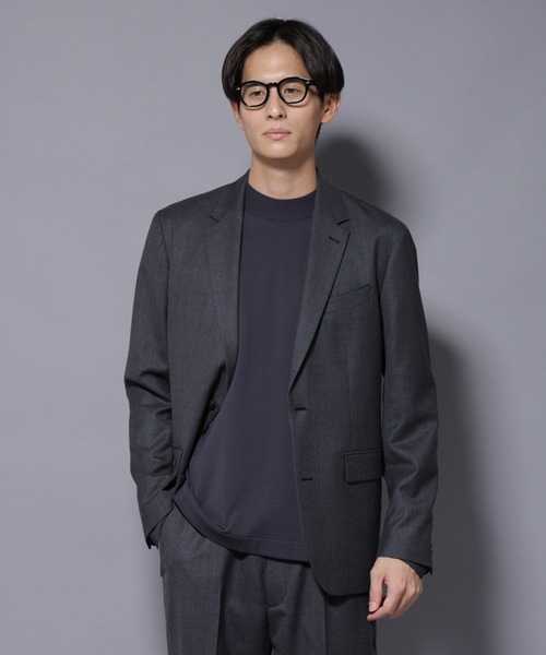 NANO universe【新品】セットアップ スーツ チャコール L NANO universe【新品】セットアップ スーツ チャコール L