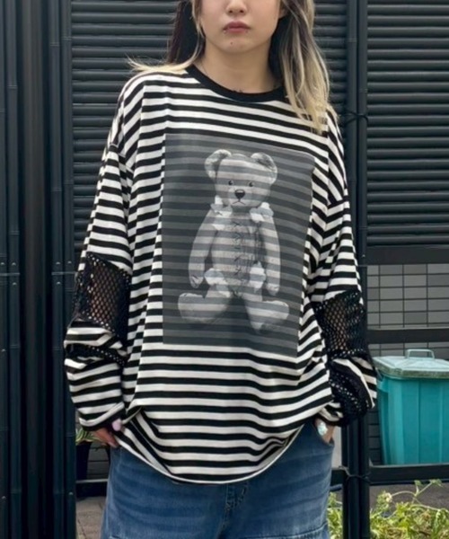 Candy Stripper（キャンディーストリッパー） tシャツ BROKEN BEAR