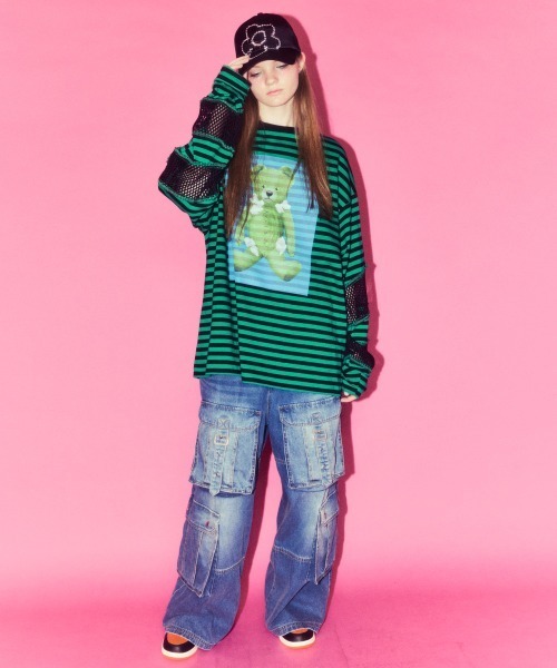 Candy Stripper（キャンディーストリッパー） tシャツ BROKEN BEAR