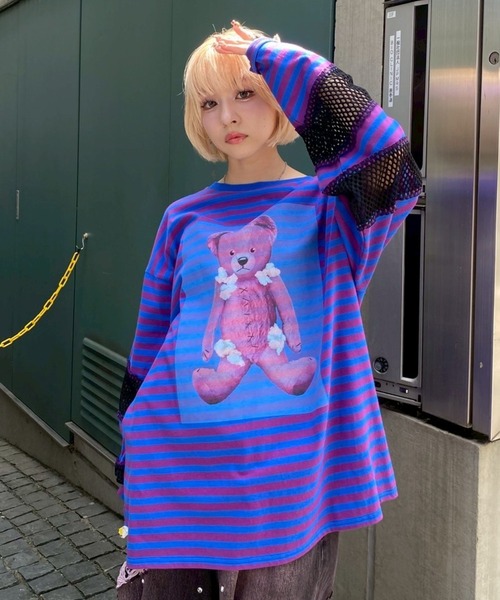 Candy Stripper（キャンディーストリッパー） tシャツ BROKEN BEAR
