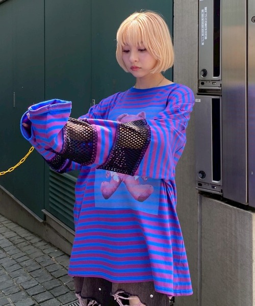 Candy Stripper（キャンディーストリッパー） tシャツ BROKEN BEAR
