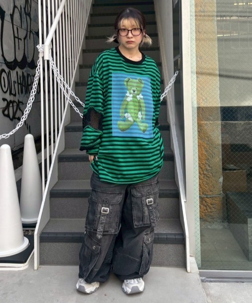 Candy Stripper（キャンディーストリッパー） tシャツ BROKEN BEAR