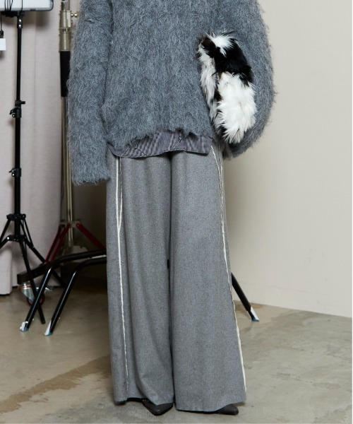 MAISON SPECIAL（メゾンスペシャル） パンツ Saxony Easy Pants