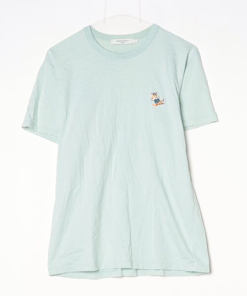 MAISON KITSUNE（メゾン キツネ） 半袖Tシャツ S ブルー メンズ