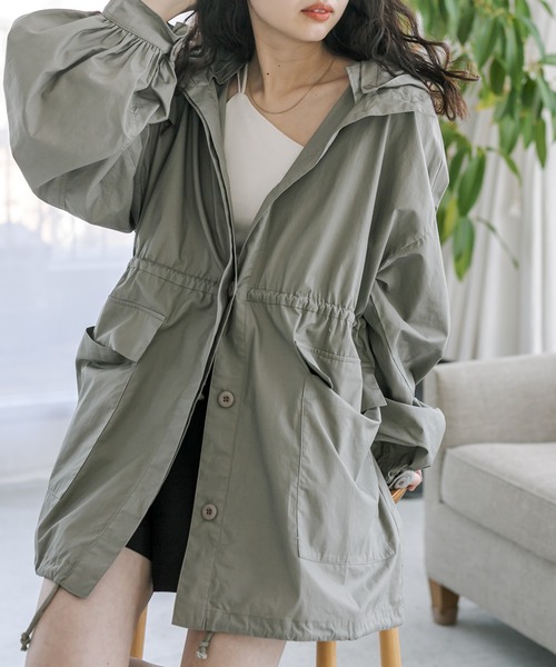 mystic ミスティック　コート mystic（ミスティック） モッズコート FREE グレー レディース