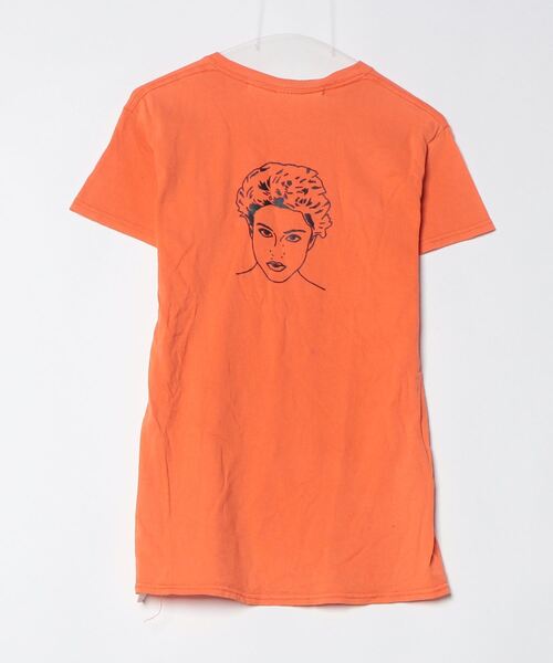 「AlexanderLeeChang」 半袖Tシャツ 1 オレンジ メンズ_画像2