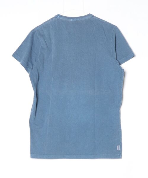 「FRANKLIN & MARSHALL」 半袖Tシャツ S ブルー メンズ_画像2