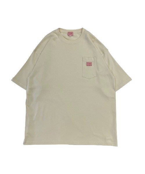 「BIG MIKE」 半袖Tシャツ MEDIUM サンドベージュ メンズ_画像5