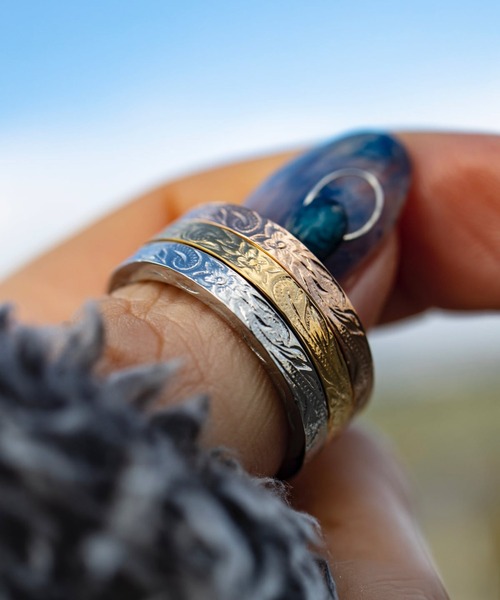 IRIEBEACH（アイリービーチ） 指輪 リング Flat ring 3mm/「ハワイアン