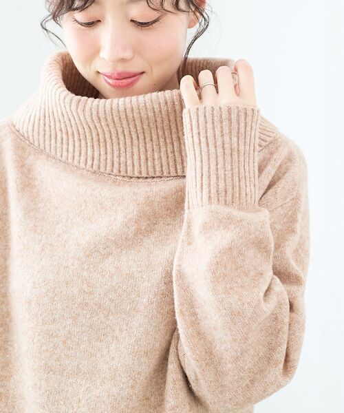 le.coeur blanc（ルクールブラン） ニット セーター オフタートル