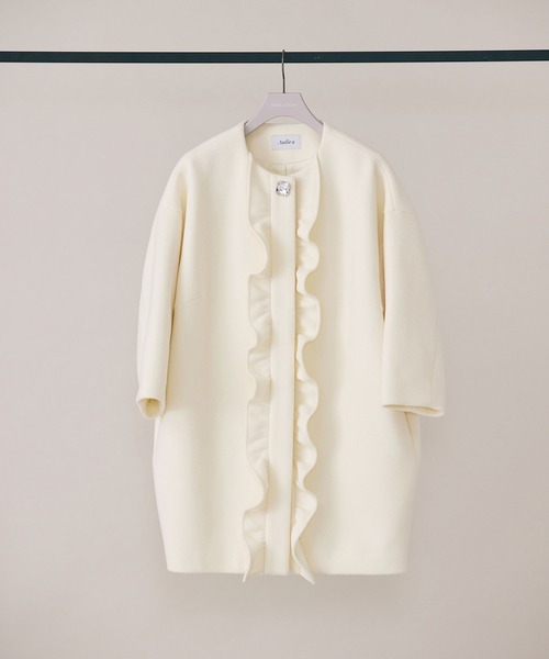 Audie a Muses（オーディア ミューズ） ノーカラーコート コート
