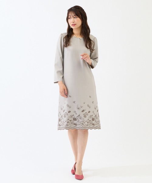 Rose Tiara（ローズティアラ） ワンピース 吹上刺繍ワンピース