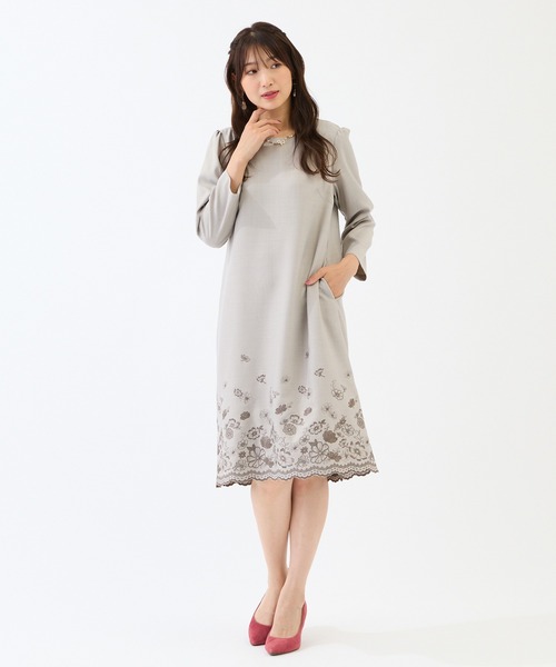 Rose Tiara（ローズティアラ） ワンピース 吹上刺繍ワンピース