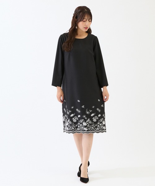 Rose Tiara（ローズティアラ） ワンピース 吹上刺繍ワンピース