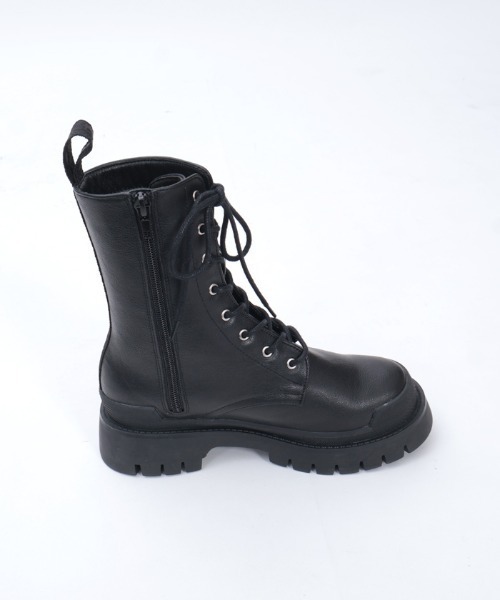 REZEN（リゼン） ブーツ 椿刺繍レースアップブーツ メンズ : ZOZOTOWN