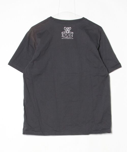 「Design Tshirts Store graniph」 半袖Tシャツ L グレー レディース_画像2