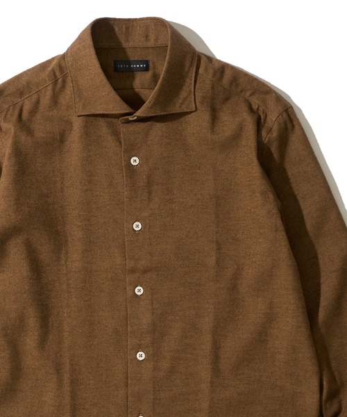 TETE HOMME（テット オム） シャツ 「WEB限定」ライトフランネル