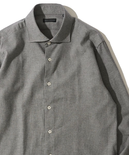 TETE HOMME（テット オム） シャツ 「WEB限定」ライトフランネル