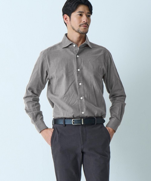 TETE HOMME（テット オム） シャツ 「WEB限定」ライトフランネル