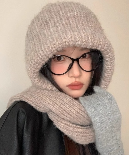 DEVICE（デバイス） ニット帽 ニットキャップ ボリューム ニット