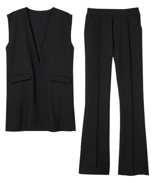 「RANAN」 「LUPILIEN」セットアップ L ブラック レディース_画像2