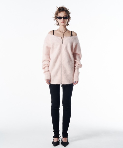 JOSE MOON（ジョゼムーン） カーディガン ZIP UP CARDIGAN/ジップ